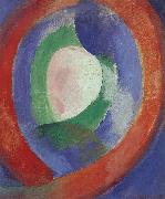 Delaunay, Robert Cyclotron-s shape Moon Spain oil painting artist
